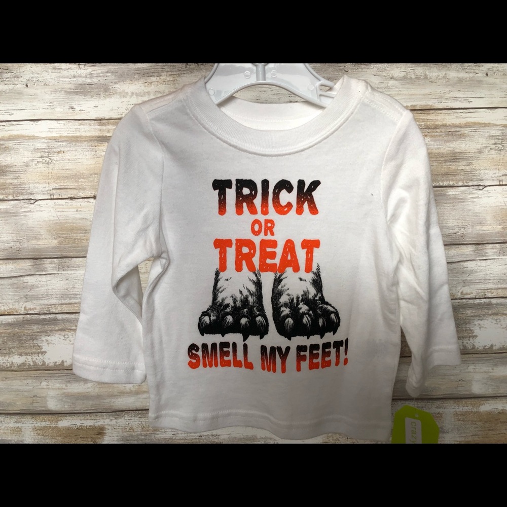 Gymboree Halloween Trick or Treat 6-12mon T-Shirt